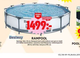 ICA Maxi Bestway pool erbjuda