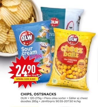 Willys Hemma Olw chips erbjuda