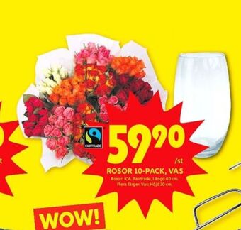 ICA Kvantum Ica blommor erbjuda