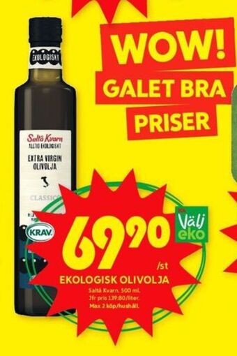 ICA Kvantum Saltå kvarn olivolja erbjuda