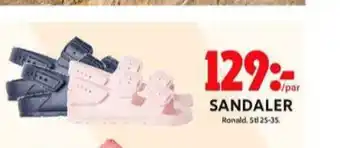 ICA Maxi Ronald barnsandal erbjuda