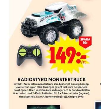 ICA Maxi Silverlit radiostyrda leksaker erbjuda