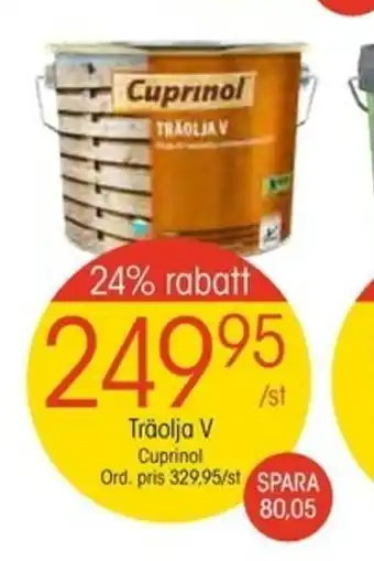 Cuprinol Träolja V