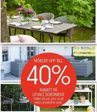 EKO 40% Rabatt På Utvalt Sortiment erbjuda