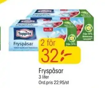 EKO Toppits Fryspåsar 3 liter erbjuda