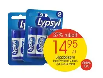 EKO Lypsyl Original Läppbalsam 2-pack erbjuda