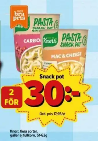 Knorr Snack pot 51-63g