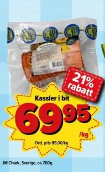 JM Chark Kassler i bit 700g