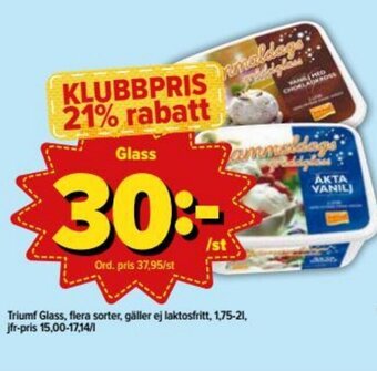 Östenssons Triumf Glass 1,75-2l erbjuda