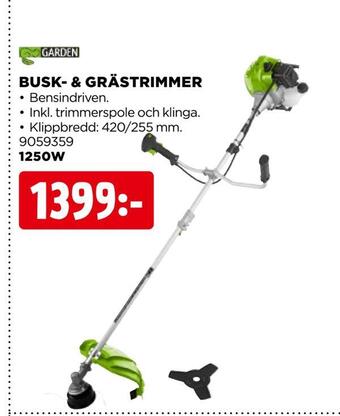 Jem&Fix Busk- & grästrimmer erbjuda