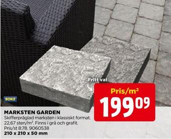 Jem&Fix Marksten garden erbjuda