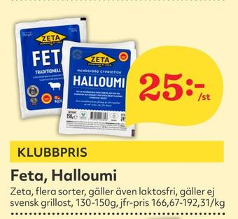 Hemköp Feta, halloumi erbjuda