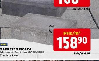 Jem&Fix Marksten picaza erbjuda