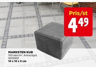 Jem&Fix Marksten kub erbjuda