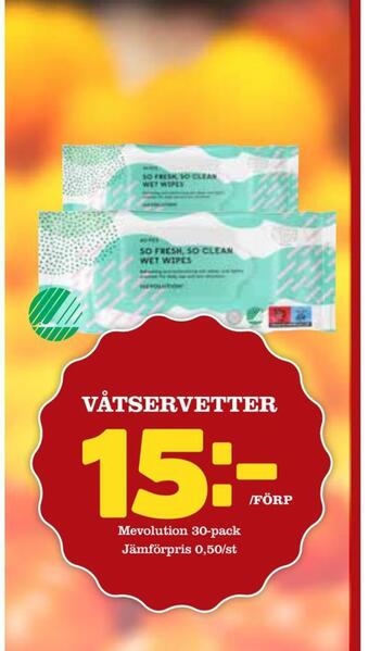 Våtservetter