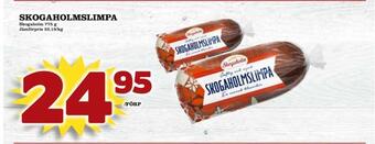 Matdax Skogaholmslimpa erbjuda