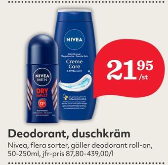 Hemköp Deodorant, duschkräm erbjuda