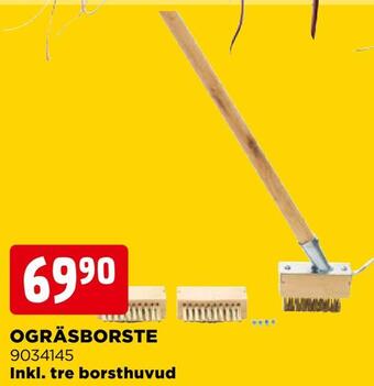 Jem&Fix Ogräsborste erbjuda