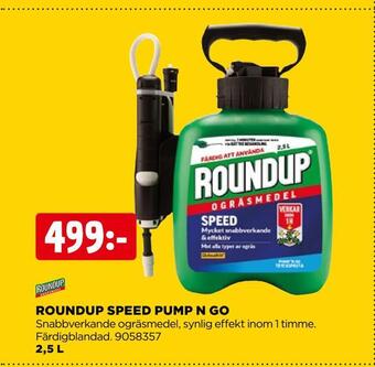 Jem&Fix Roundup speed pump n go erbjuda