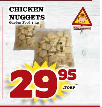 Matdax Chicken nuggets erbjuda