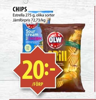 Matvärlden Tensta Chips erbjuda