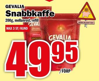 Matdax Snabbkaffe erbjuda