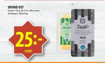Matvärlden Tensta Skivad ost erbjuda