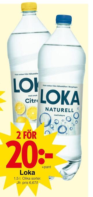 Matöppet Loka erbjuda