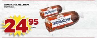 Nelins Skogaholmslimpa erbjuda