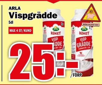 Matdax Vispgrädde erbjuda