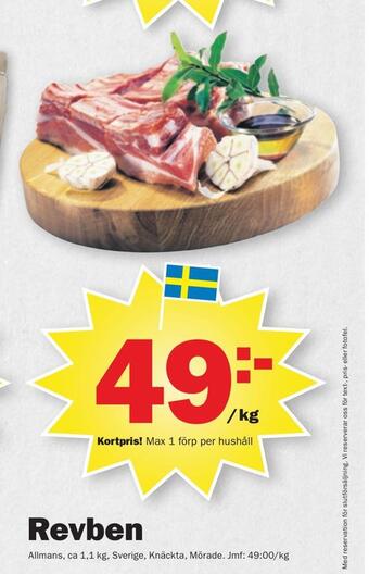 Pekås Revben erbjuda