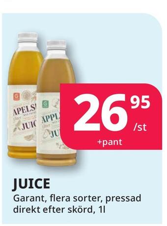 Tempo Juice erbjuda