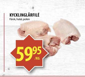 Matvärlden Tensta Kycklinglårfilé erbjuda