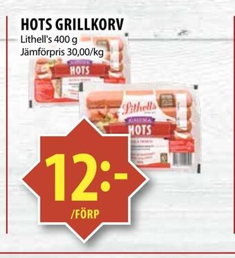 Matvärlden Tensta Hots grillkorv erbjuda