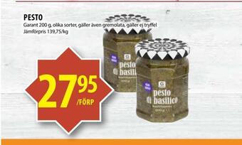 Matvärlden Tensta Pesto erbjuda
