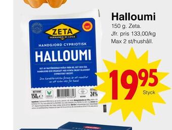 Matöppet Halloumi erbjuda