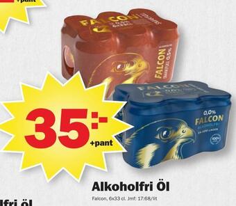 Pekås Alkoholfri öl erbjuda