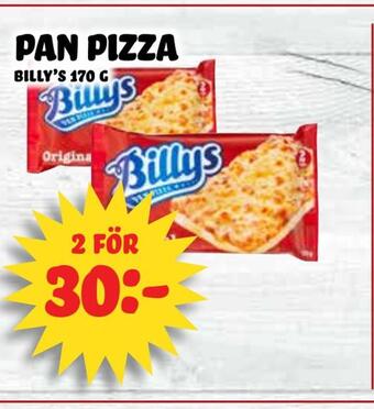 Nelins Pan pizza erbjuda
