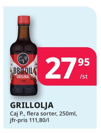 Tempo Grillolja erbjuda