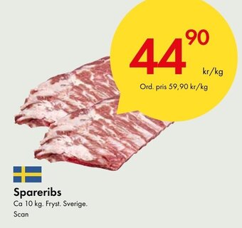 Snabbgross Spareribs erbjuda