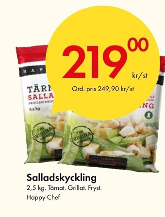 Snabbgross Salladskyckling erbjuda