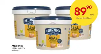 Snabbgross Majonnäs HELLMANN'S erbjuda