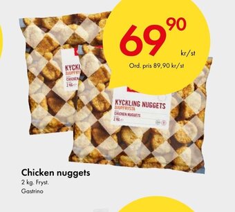 Snabbgross Chicken nuggets Gastrino erbjuda