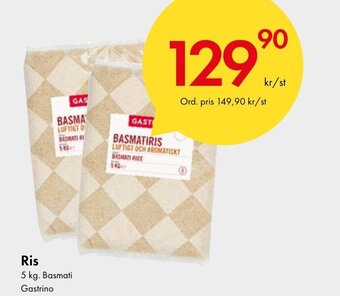 Snabbgross Ris 5 kg. Basmati Gastrino erbjuda