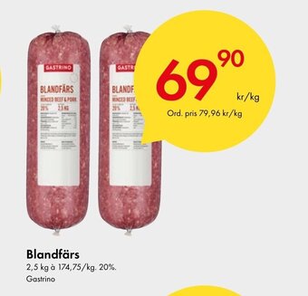 Snabbgross BLANDFÄRS GASTRINO erbjuda