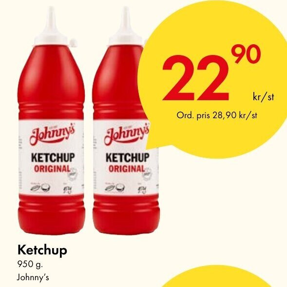 Ketchup Johnny's erbjudande hos Snabbgross