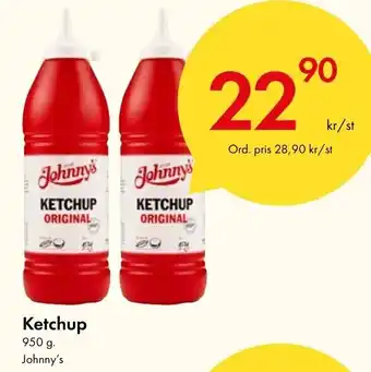 Snabbgross Ketchup Johnny's erbjuda