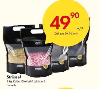 Snabbgross Strössel 1 kg. Kulört, Choklad & Lakrits m.fl. Lindahls erbjuda