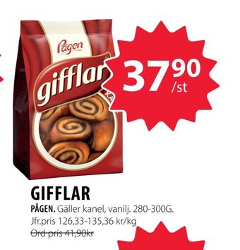 Handlar'n Gifflar erbjuda