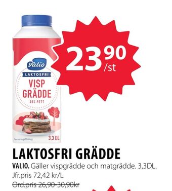 Valio vispgrädde